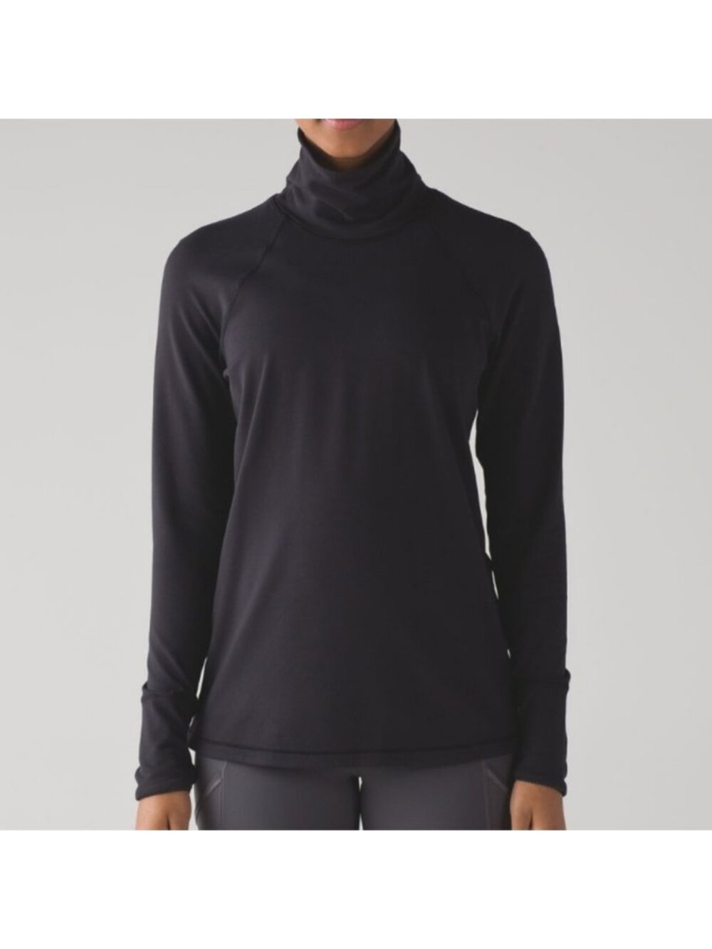 Lululemon Hill And Valley TurtleneckBlack
